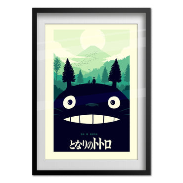 My Neighbor Totoro Poster - Studio Ghibli - Exclusive Art 01