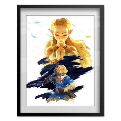 The Legend of Zelda: Breath of the Wild Poster - Promotion Art