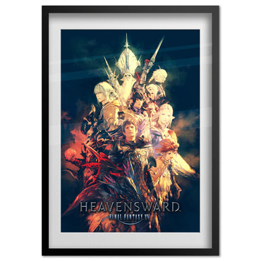 Final Fantasy XIV (14) Online Heavensward Poster - Official Key Art Square Enix MMORBG Game