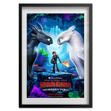 How to Train Your Dragon: The Hidden World Poster - Official Art