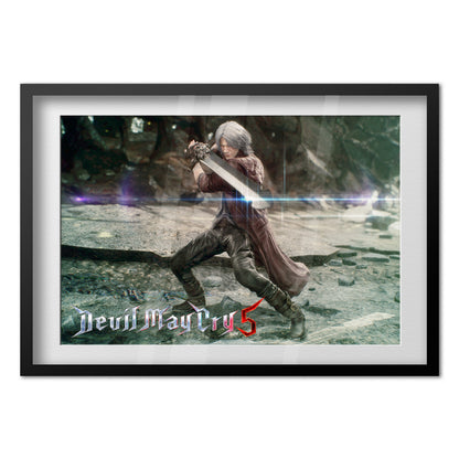 Devil May Cry 5 Poster — Dante Exclusive Art Print | Capcom DMC Wall Art