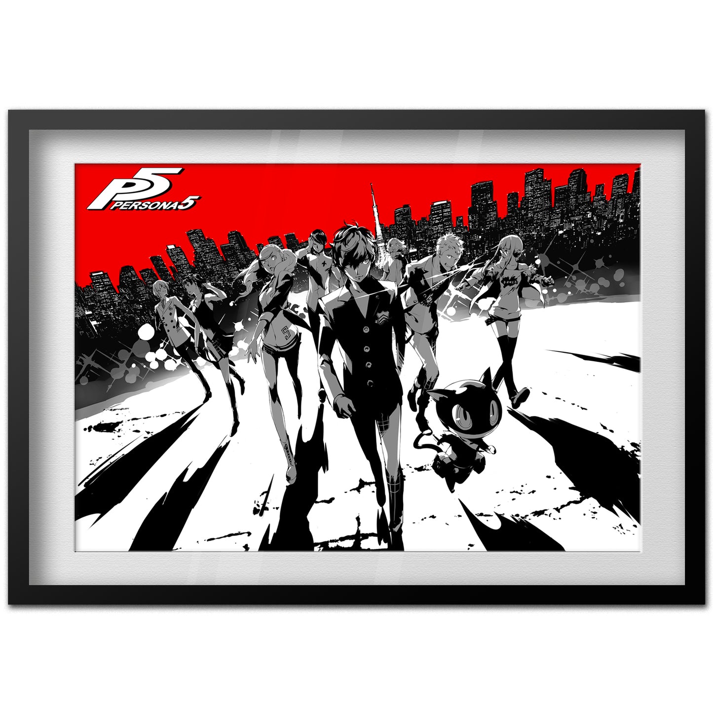 Persona 5 Poster - Steel Box Art