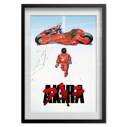 Akira Movie Poster — Key Art Print | Classic Anime Wall Art