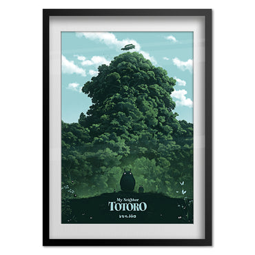 My Neighbor Totoro Poster - Studio Ghibli - Exclusive Art