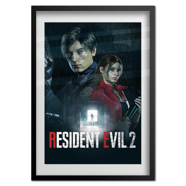 Resident Evil 2 Remake Poster - Official Art
