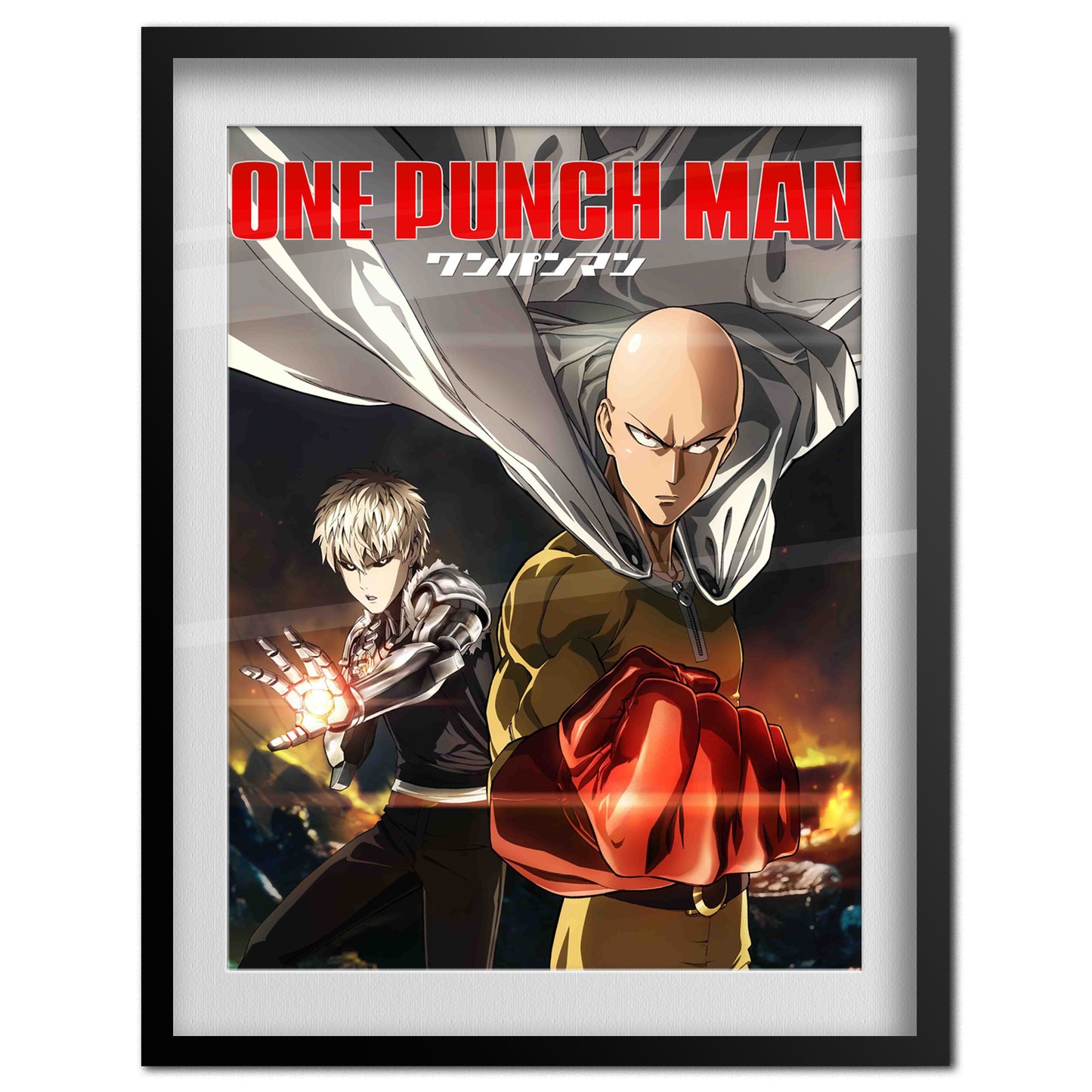 One Punch Man Anime Poster - Season 1 Official Art