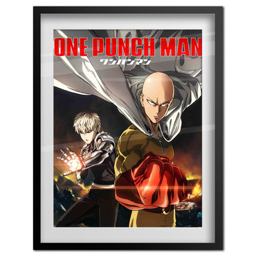One Punch Man Anime Poster - Season 1 Official Art