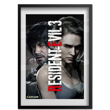 Resident Evil 3 Remake Poster - Official Art - High Quality Prints