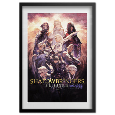 Final Fantasy XIV Online Shadowbringers Poster - Key Art
