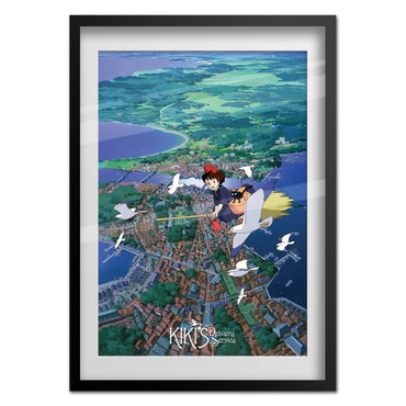 Kiki's Delivery Service Poster - Studio Ghibli - Official Art