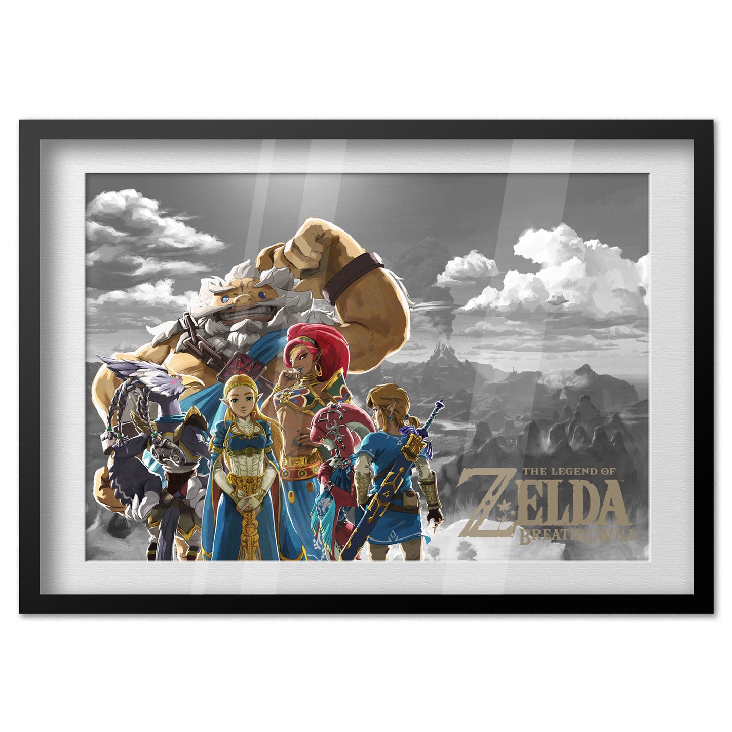 The Legend of Zelda: Breath of the Wild Poster - Champions Exclusive Art 01