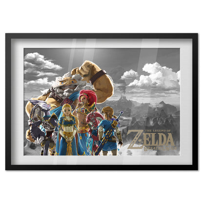 The Legend of Zelda: Breath of the Wild Poster - Champions Exclusive Art 01