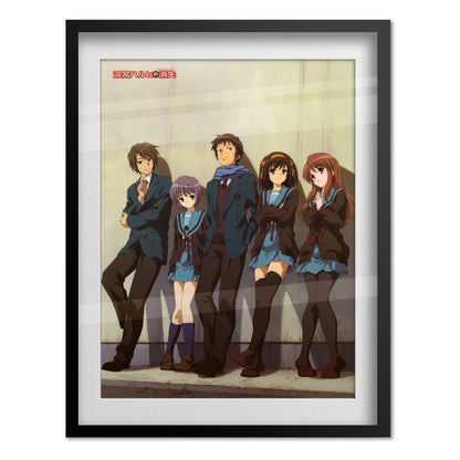 The Disappearance of Haruhi Suzumiya Anime Poster