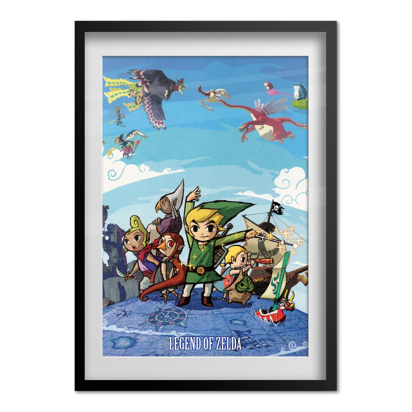 The Legend of Zelda: The Wind Waker Poster - Official Key Art