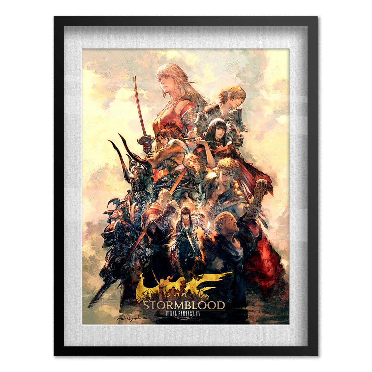 Final Fantasy XIV Online Stormblood Poster - Key Art – Pira Pira Boxes