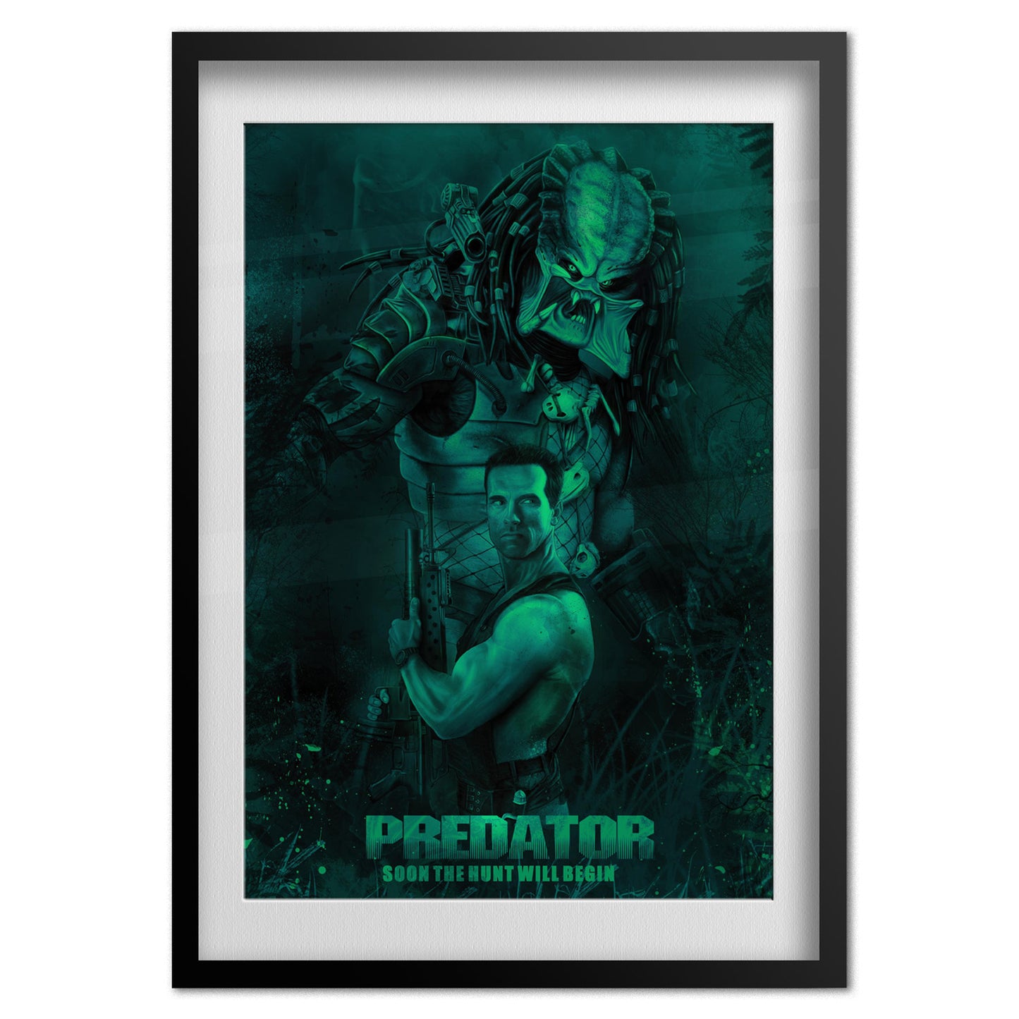 Predator Movie Poster - 1987 Exclusive Art