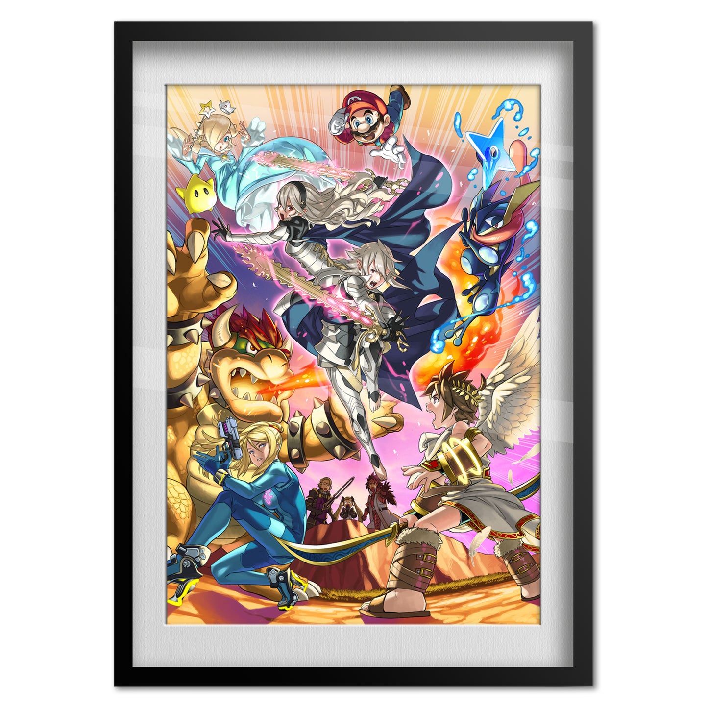 Super Smash Bros Poster - Promotion Art