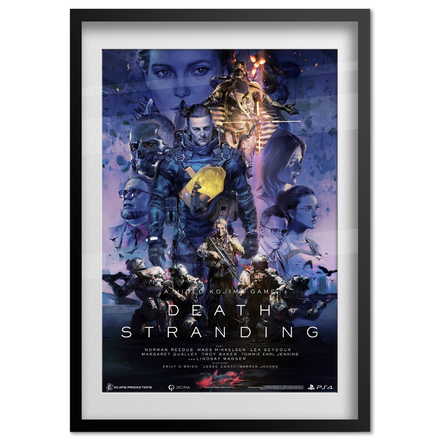 Dead Stranding Poster - Collage Art
