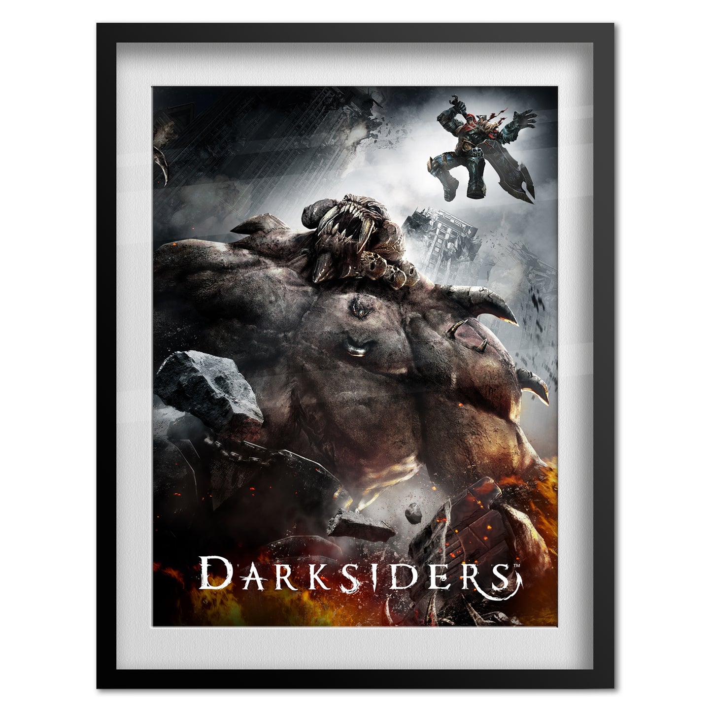 Darksiders Game Poster | Official Art