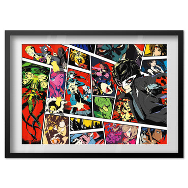 Persona 5 Poster - Collage Art