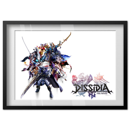 Final Fantasy Dissidia Poster - Antagonists Collage Art