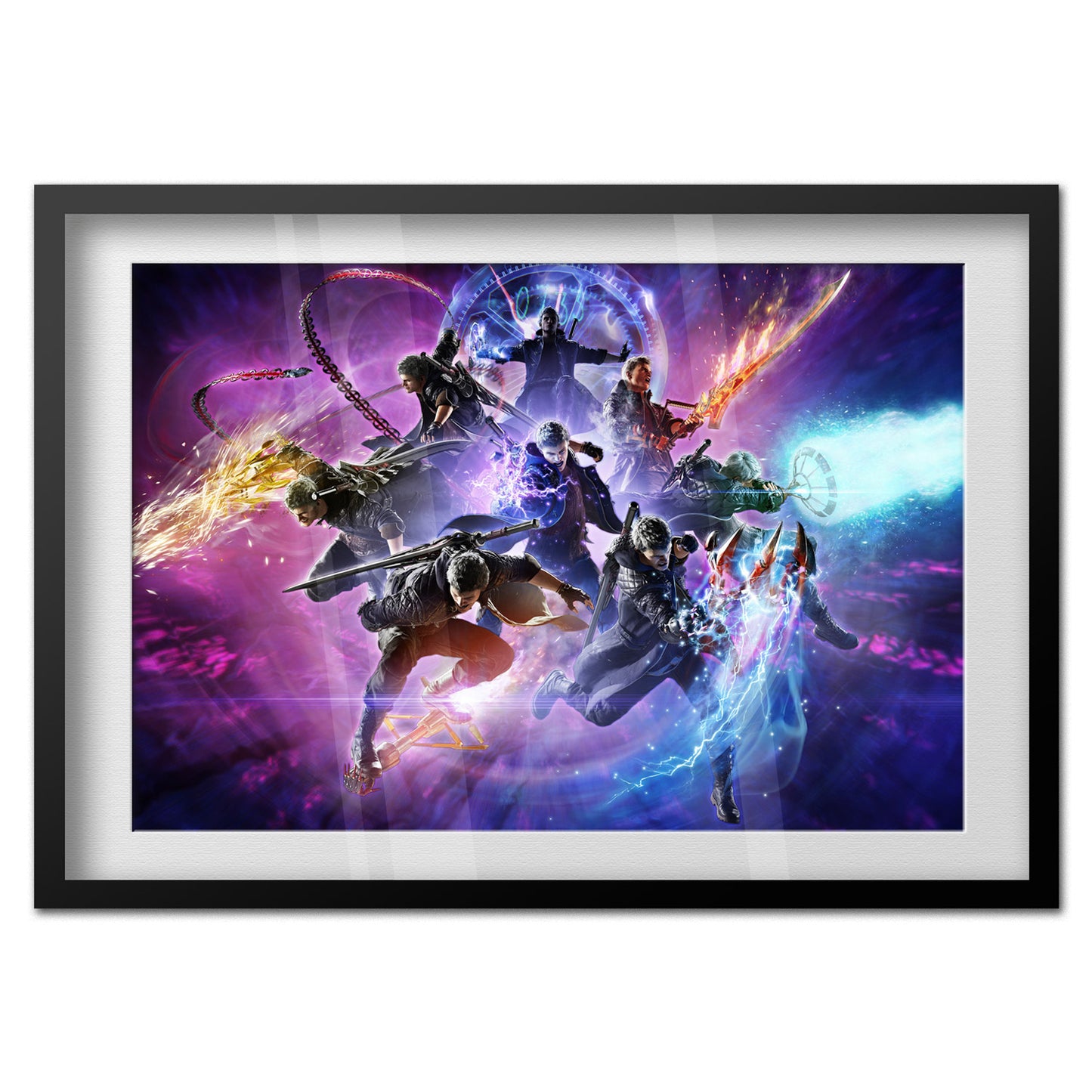 Devil May Cry 5 Poster — Nero Key Art Print 01 | Capcom DMC Wall Art