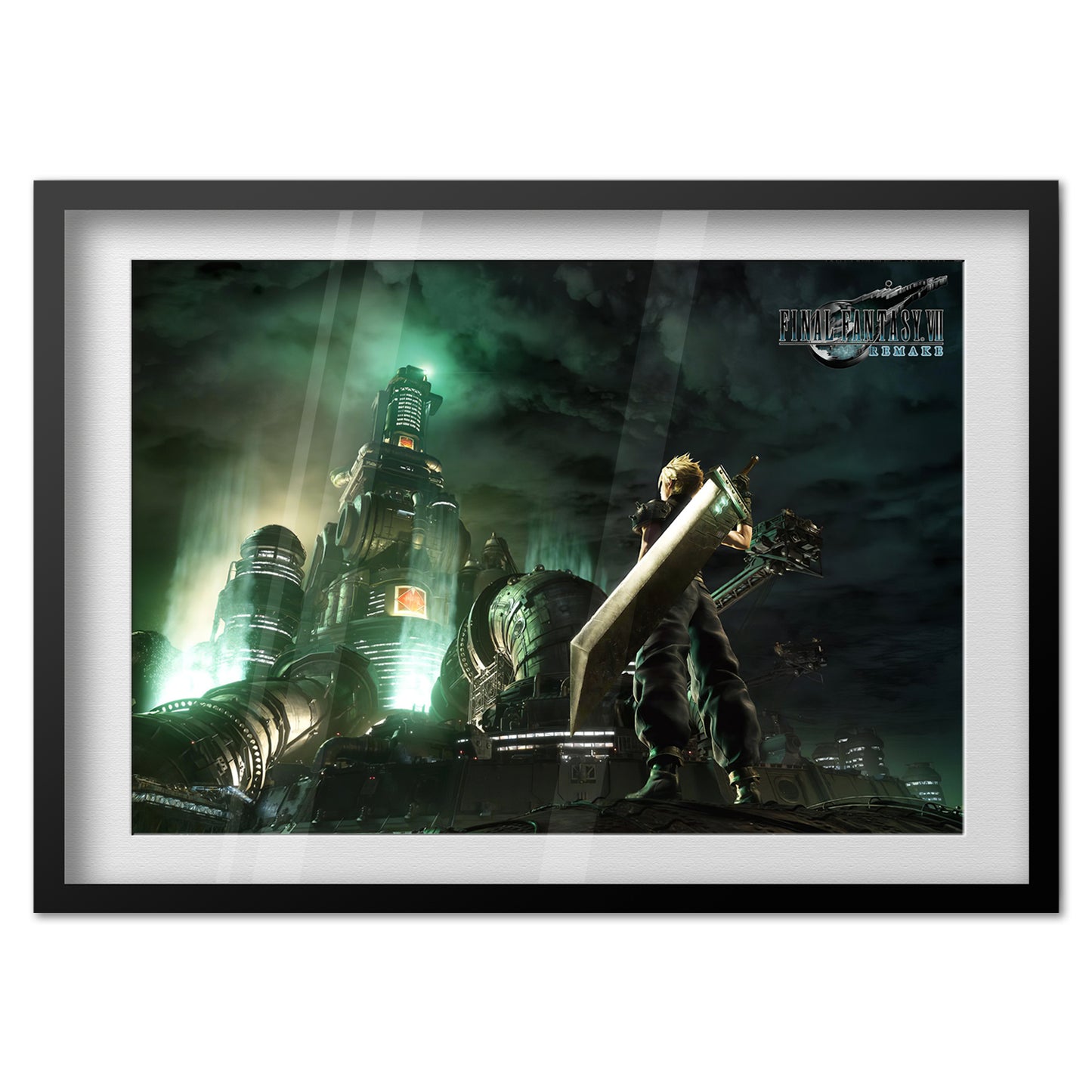 Final Fantasy VII (7) Remake Poster - Official Key Art