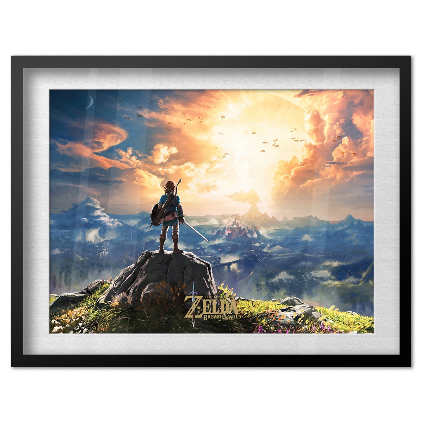 The Legend of Zelda: Breath of the Wild Poster - Official Key Art