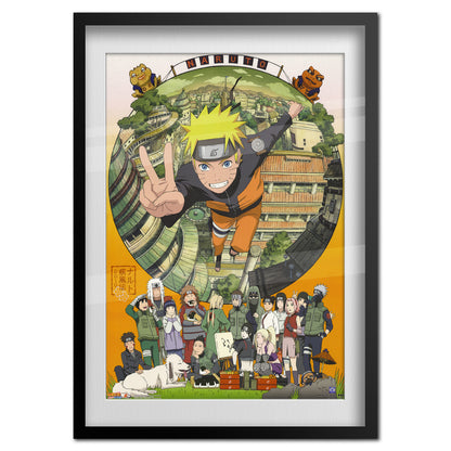 Naruto Poster - The Leaf Village Promotion Art