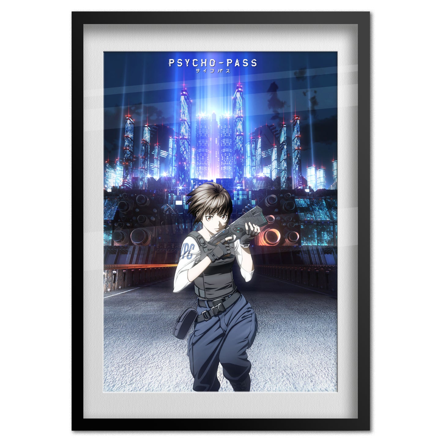 Psycho-Pass Anime Poster — Promotion Art Print | Anime Wall Art