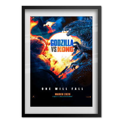 Godzilla VS Kong 2021 Movie Poster - Alternative Promotion Art - High Quality Prints
