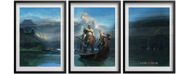 God of War Posters - Set of 3