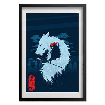 Princess Mononoke Poster - Studio Ghibli - Exclusive Art