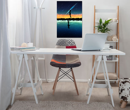 Kimi no Na Wa (Your Name) Poster - "2 Worlds" Artwork