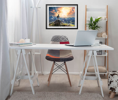 The Legend of Zelda: Breath of the Wild Poster - Official Key Art