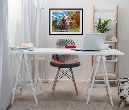 Naruto Poster - 9 Bijuu and Jinchuuriki Exclusive Art