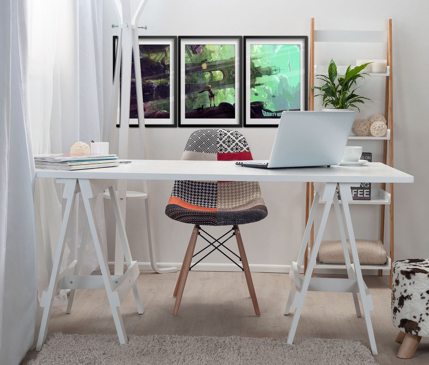 Gravity Rush 2 Game Poster - Set of 3