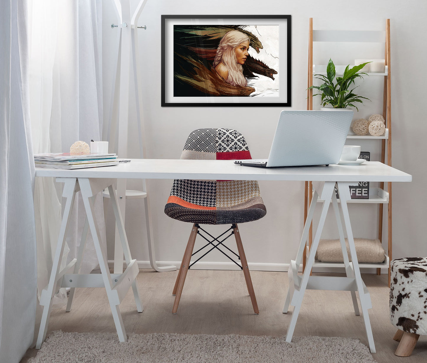 Game of Thrones Poster - Daenerys Targaryen Art