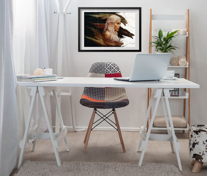 Game of Thrones Poster - Daenerys Targaryen Art