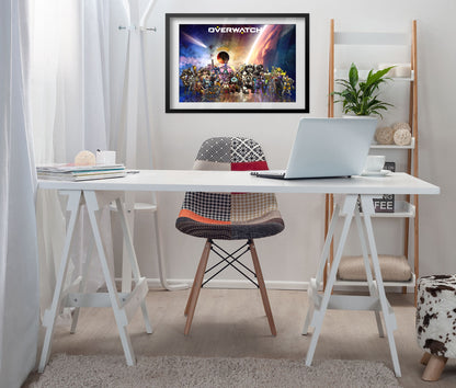 Overwatch Poster - All Heroes Collage Art