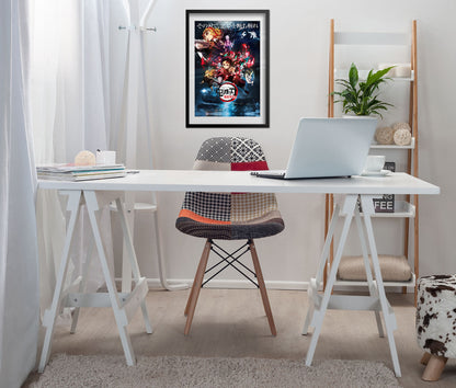 Demon Slayer Kimetsu no Yaiba the Movie: Mugen Train Movie Poster - Official Art - High Quality Prints