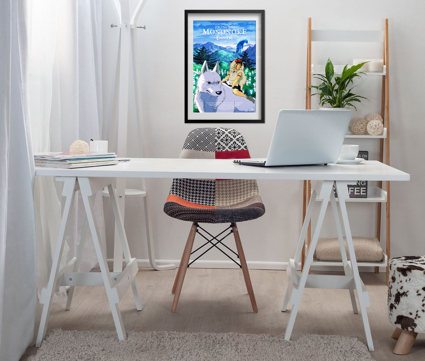 Princess Mononoke Poster - Studio Ghibli - Promotion Art