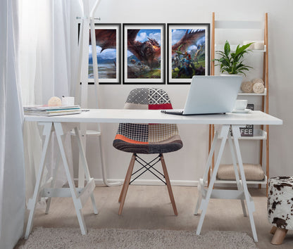 Monster Hunter: World Game Poster - Set of 3