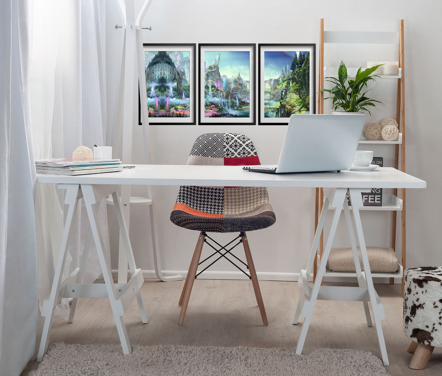 Final Fantasy XIV Online: Shadowbringers Poster - Il Mheg Set of 3 Posters