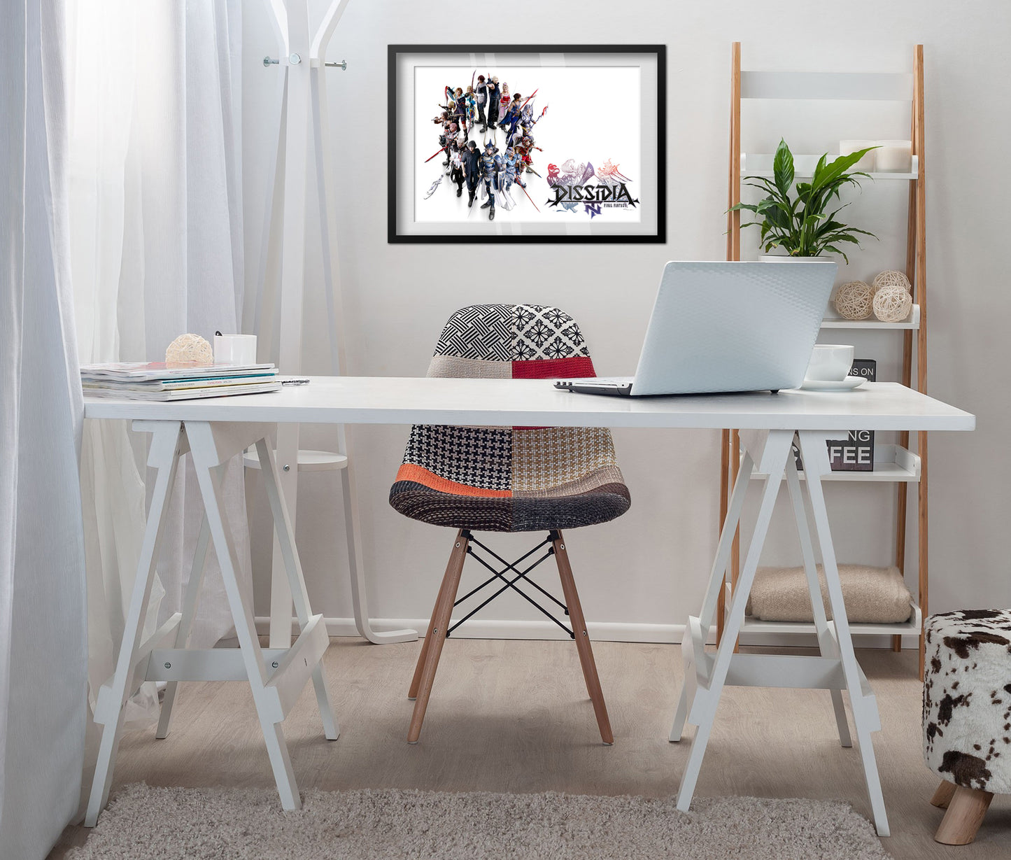 Final Fantasy Dissidia Poster - Protagonists Collage Art