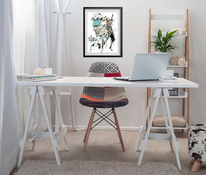 Metal Gear Solid Poster - Promotion Art