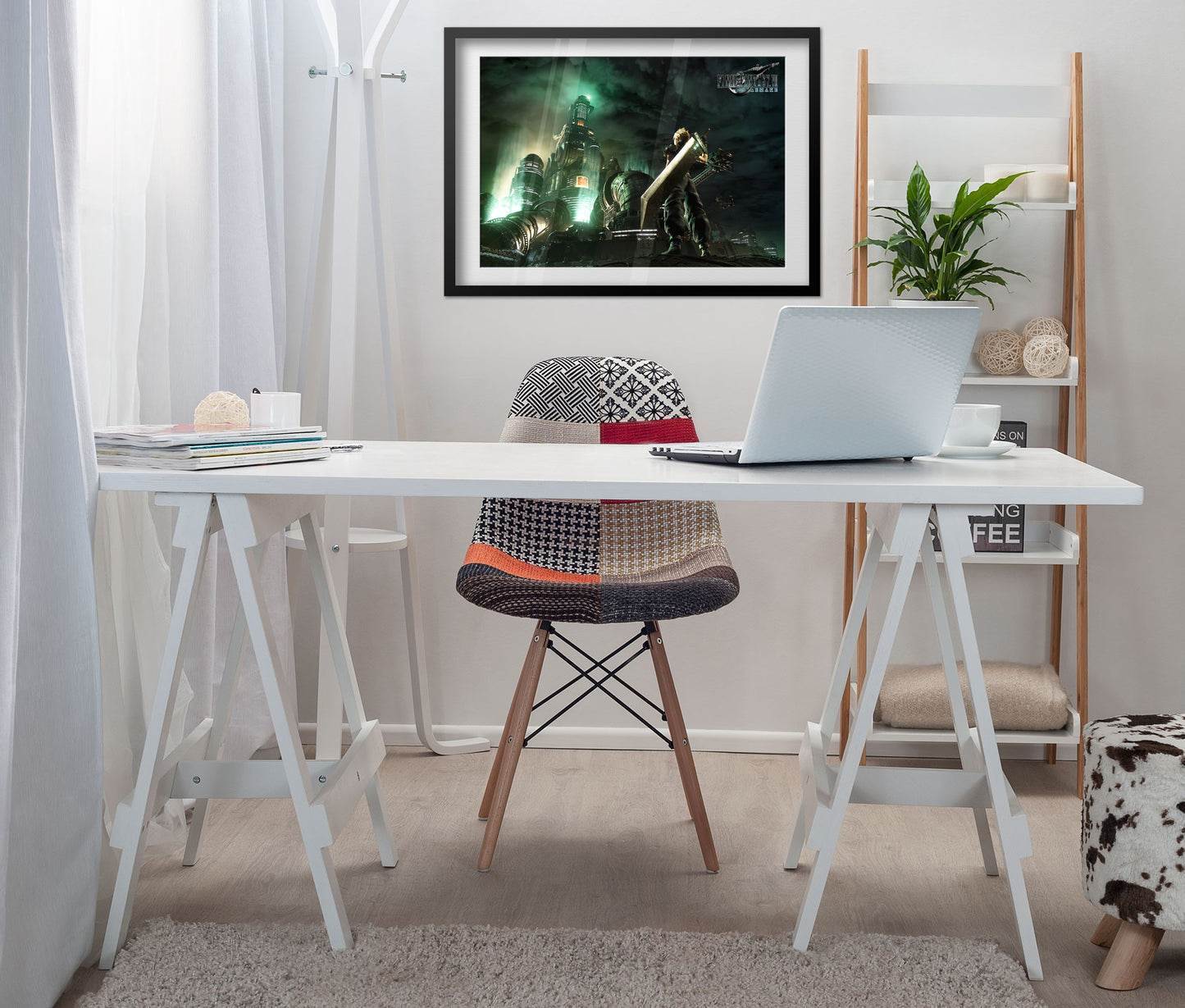 Final Fantasy VII (7) Remake Poster - Official Key Art