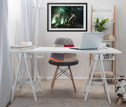 Final Fantasy VII (7) Remake Poster - Official Key Art