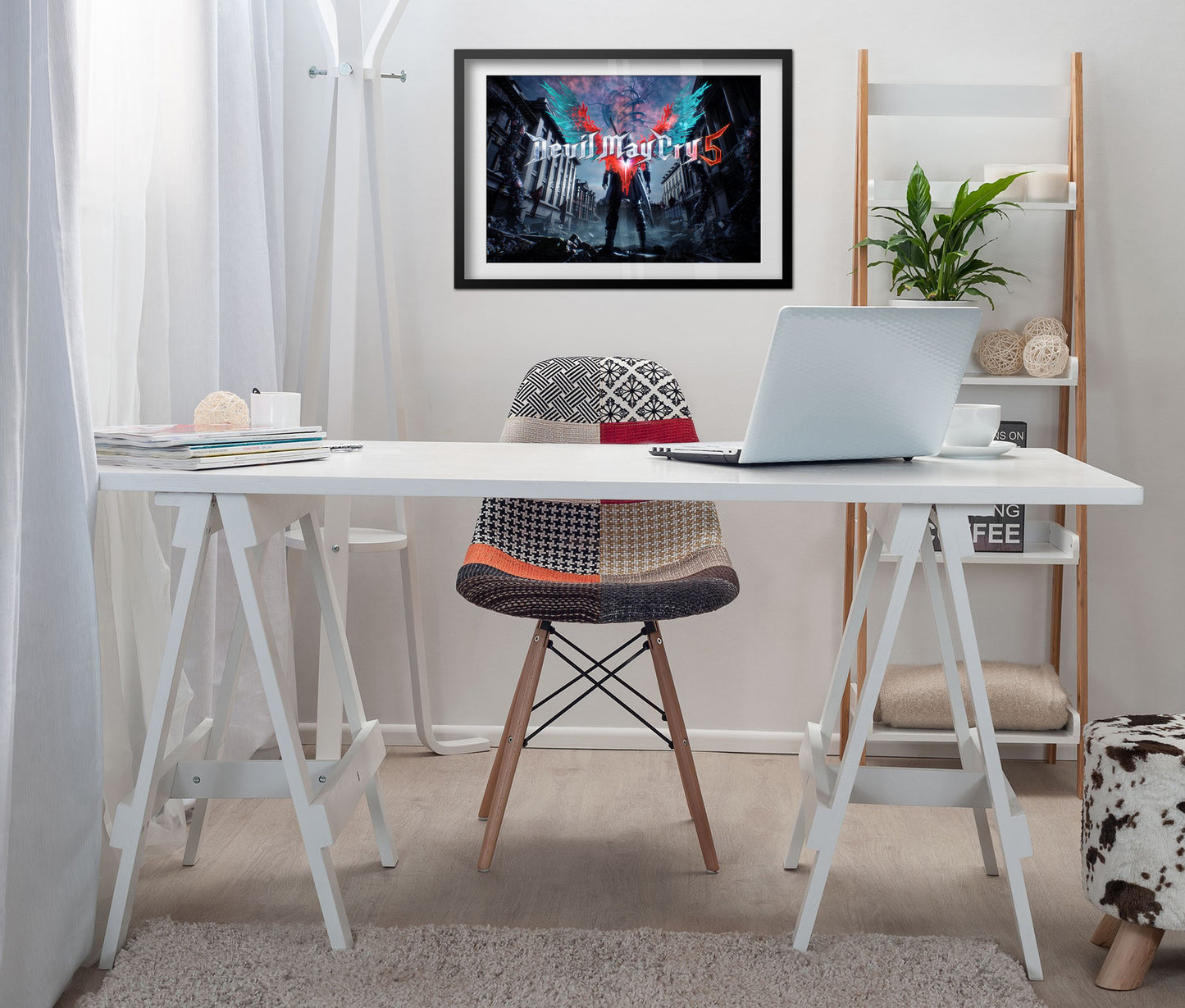 Devil May Cry 5 Poster — Nero Key Art Print | Capcom DMC Wall Art