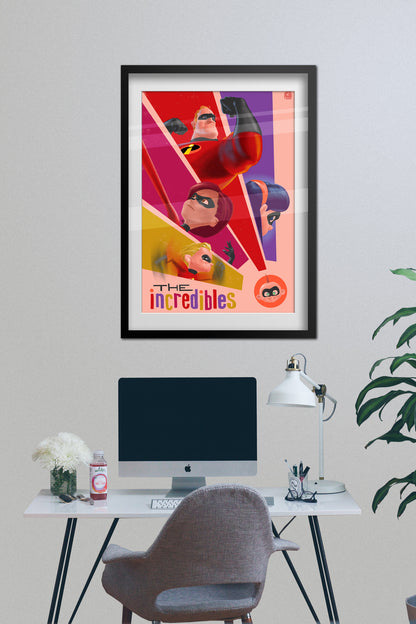 The Incredibles Movie Poster - Exclusive Art